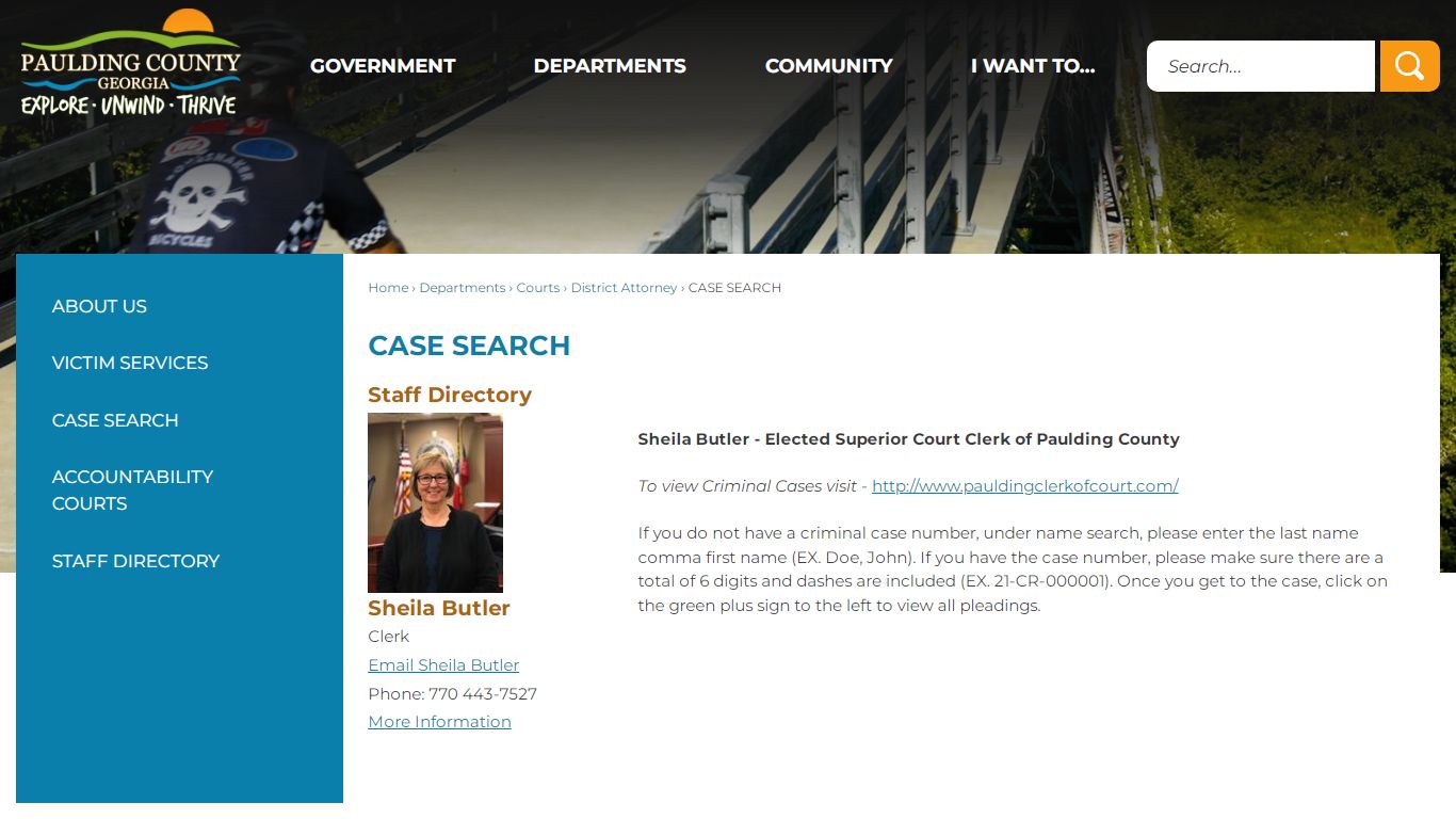 CASE SEARCH | Paulding County, GA